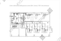 Схема подключения и монтажа водогрейного промышленного котла КВм-4,0 с ТЛПХ