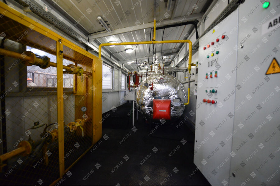 Газовая котельная паровая